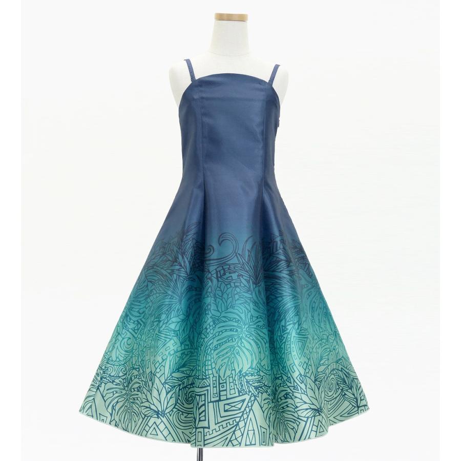 フラドレス ケイキ [120・140]ミディ丈 モンステラ×カヒコ Jp194-6 |  | 01