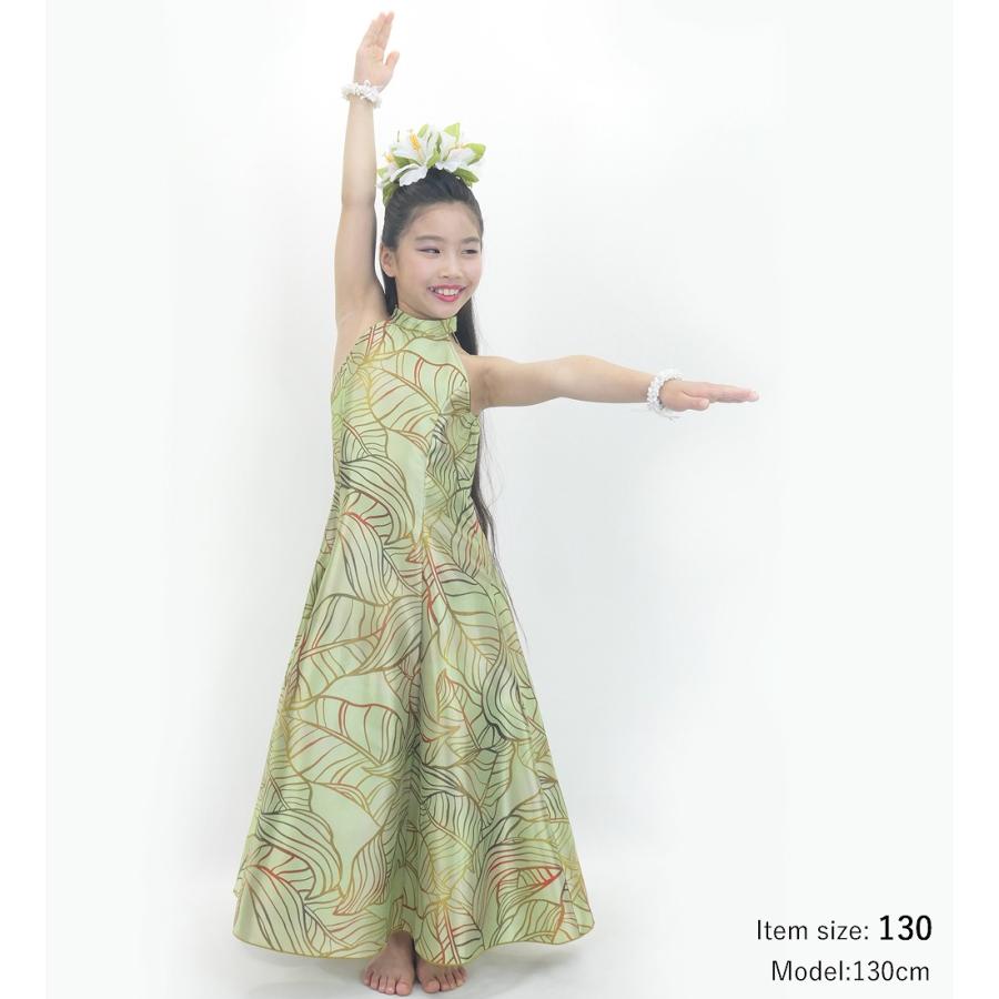 フラドレス ケイキ [120・140] シャンタン アメリカンスリーブ バナナリーフ ベージュ Jp197be |  | 02
