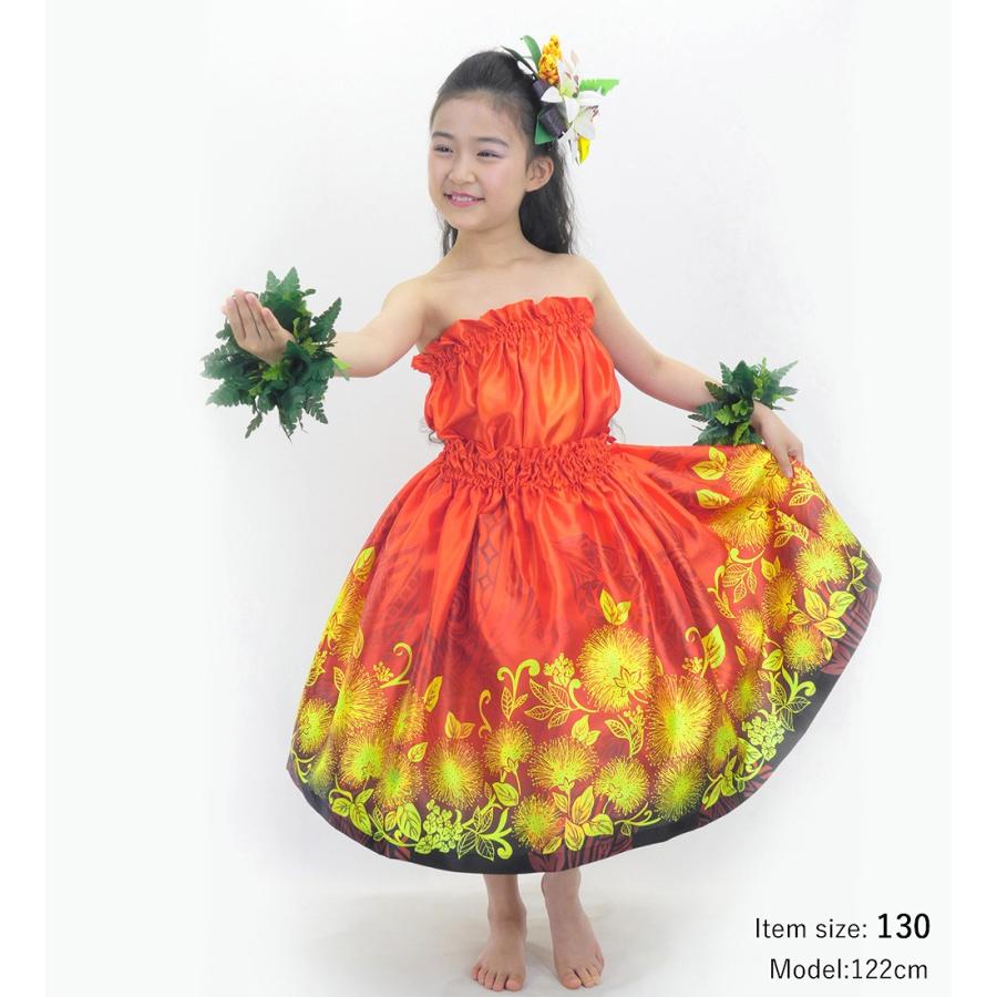 フラダンス ケイキ 選べるトップス セットアップ レフア×カヒコ レッド 120・140サイズ Jp206rd |  | 03