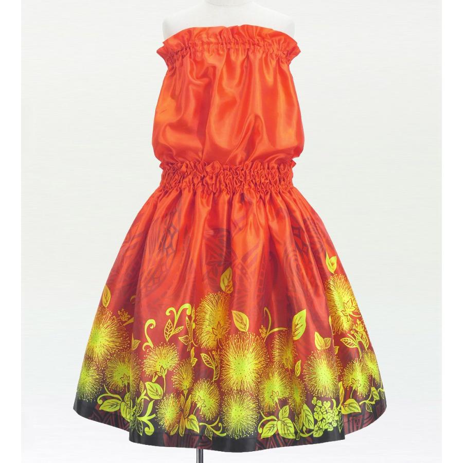 フラダンス ケイキ 選べるトップス セットアップ レフア×カヒコ レッド 120・140サイズ Jp206rd |  | 05