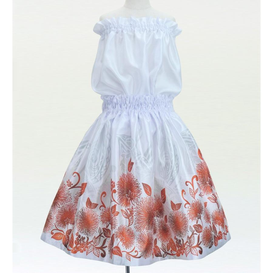 フラダンス ケイキ 選べるトップス セットアップ レフア×カヒコ ホワイト 120・140サイズ Jp206wh |  | 05