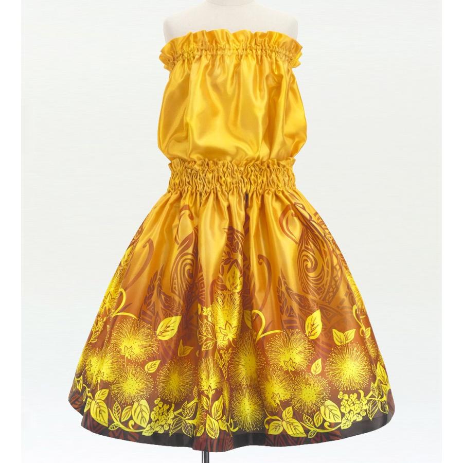 フラダンス ケイキ 選べるトップス セットアップ レフア×カヒコ イエロー 120・140サイズ Jp206ye |  | 05