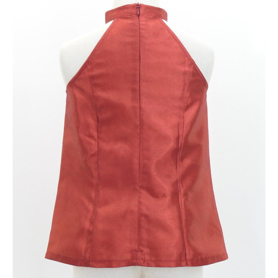 フラダンス ケイキ シャンタン アメリカンスリーブ ブラウス ダークレッド2 120・140サイズ Jp207drd2 |  | 02