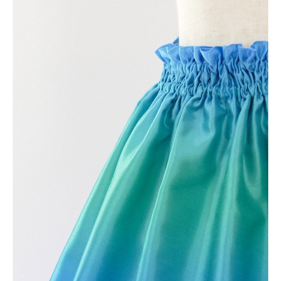 フラダンス ケイキ シャンタン パウスカート ブルー×ブルー 90‐150サイズ Jp213blbl |  | 05