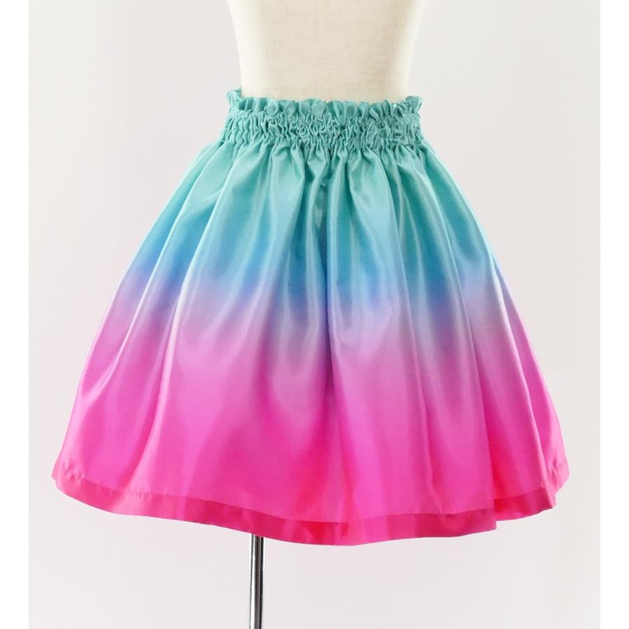 フラダンス ケイキ シャンタン パウスカート ブルー×ピンク 90‐150サイズ Jp213blpi |  | 04
