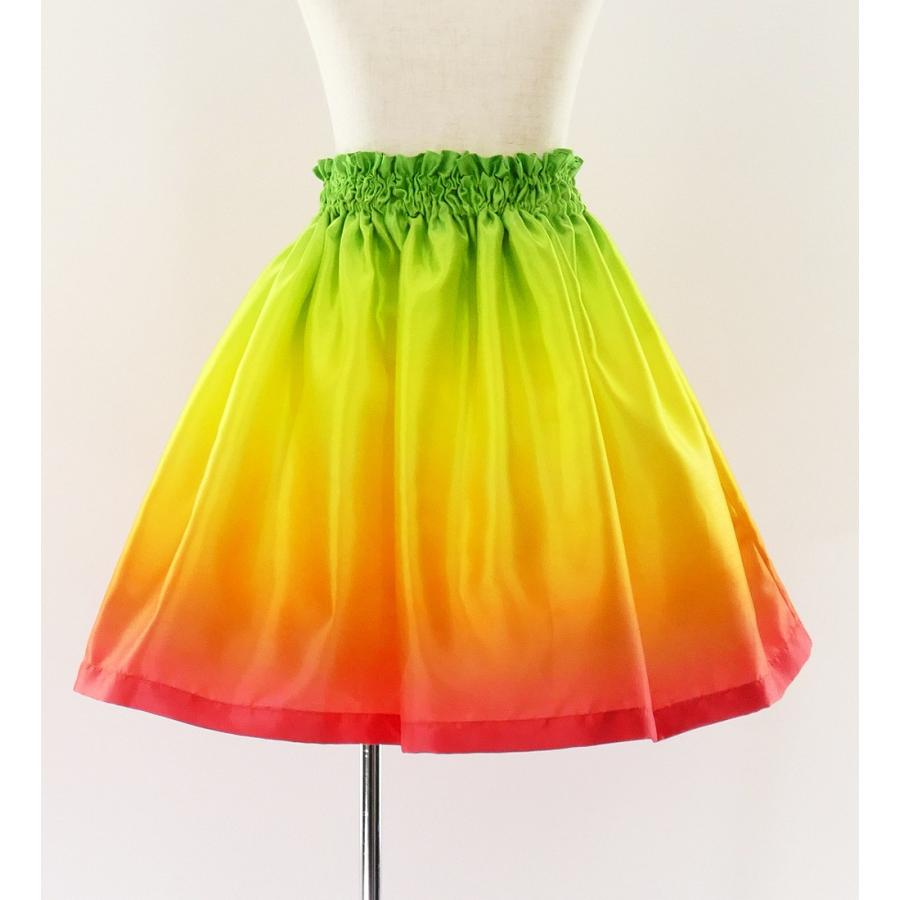 フラダンス ケイキ シャンタン パウスカート グリーン×レッド 90‐150サイズ Jp213grrd |  | 04