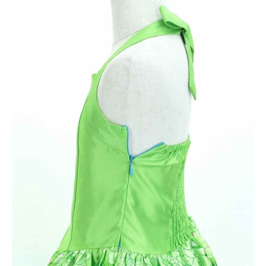 フラドレス ケイキ [120・140] ミディ丈 ロケラニ グリーン Jp66gr |  | 04