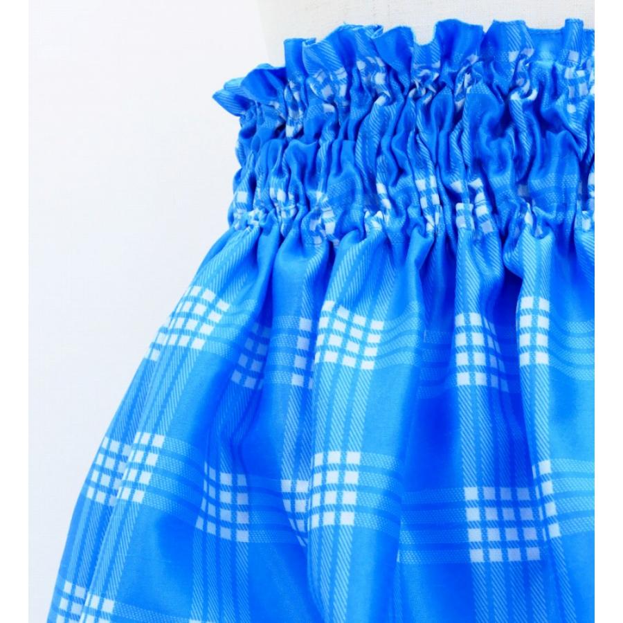 フラダンス ケイキ シャンタン セットアップ パラカチェック ブルー 120・140サイズ Jp75bl |  | 05