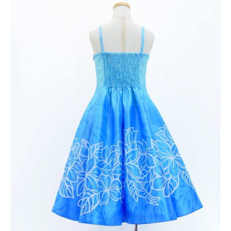 フラドレス ケイキ[120・140]ミディ丈 プルメリア ライトブルー Jp77lbl |  | 04