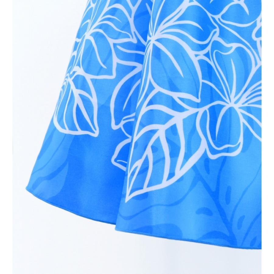 フラドレス ケイキ[120・140]ミディ丈 プルメリア ライトブルー Jp77lbl |  | 07