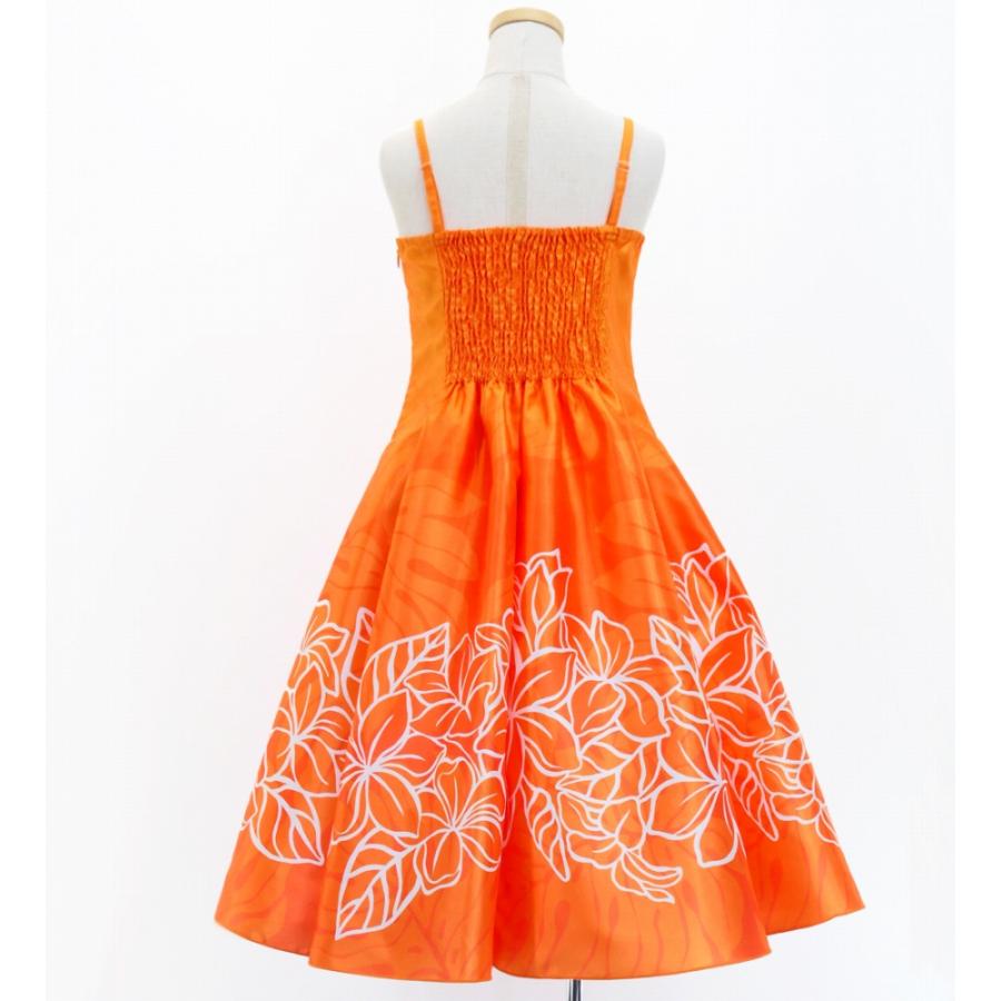フラドレス ケイキ [120・140] ミディ丈 プルメリア オレンジ Jp77or |  | 04