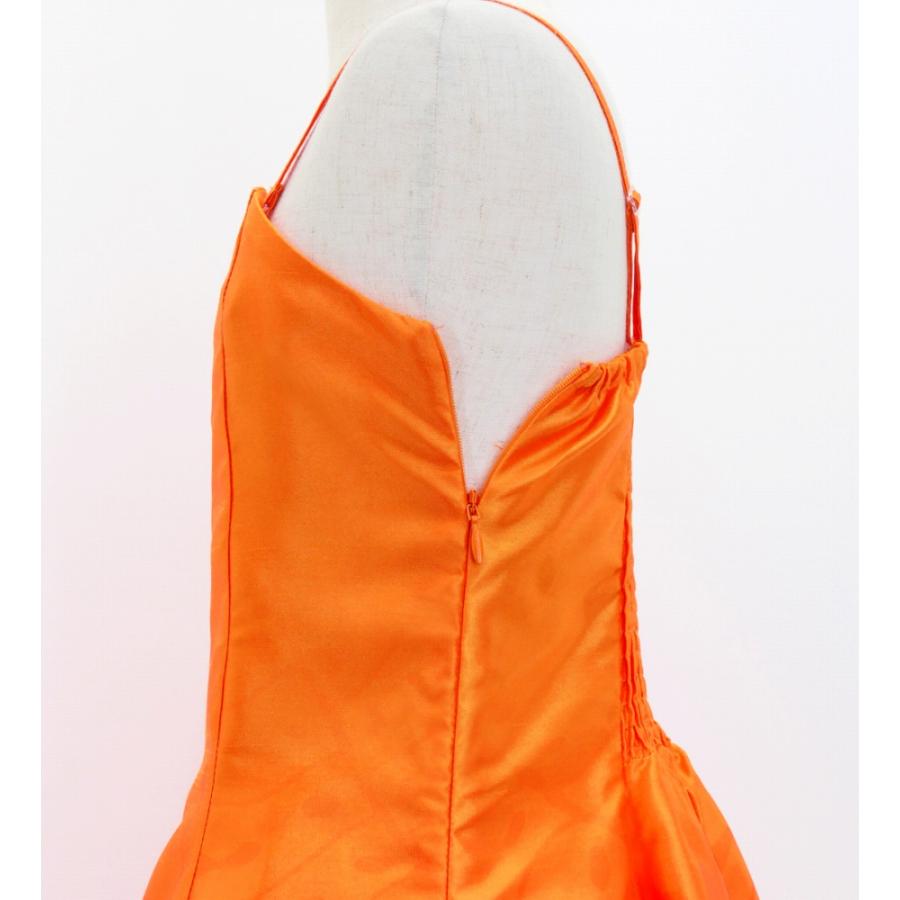 フラドレス ケイキ [120・140] ミディ丈 プルメリア オレンジ Jp77or |  | 05