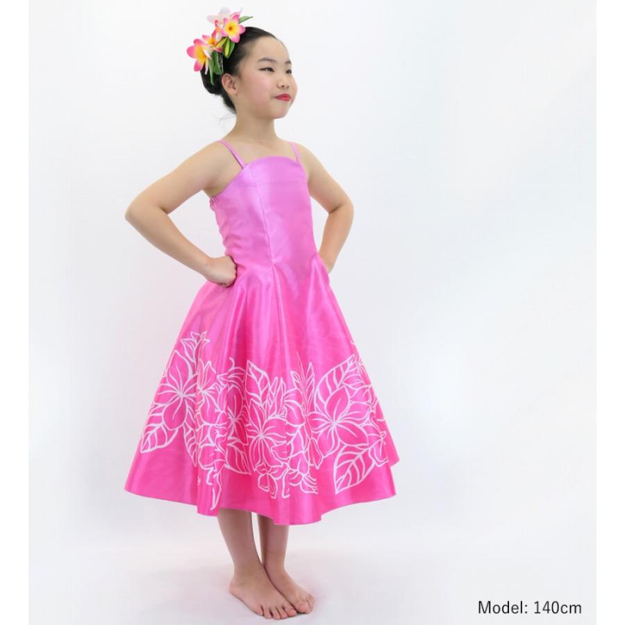 フラドレス ケイキ [120・140] ミディ丈 プルメリア ピンク Jp77pi |  | 01