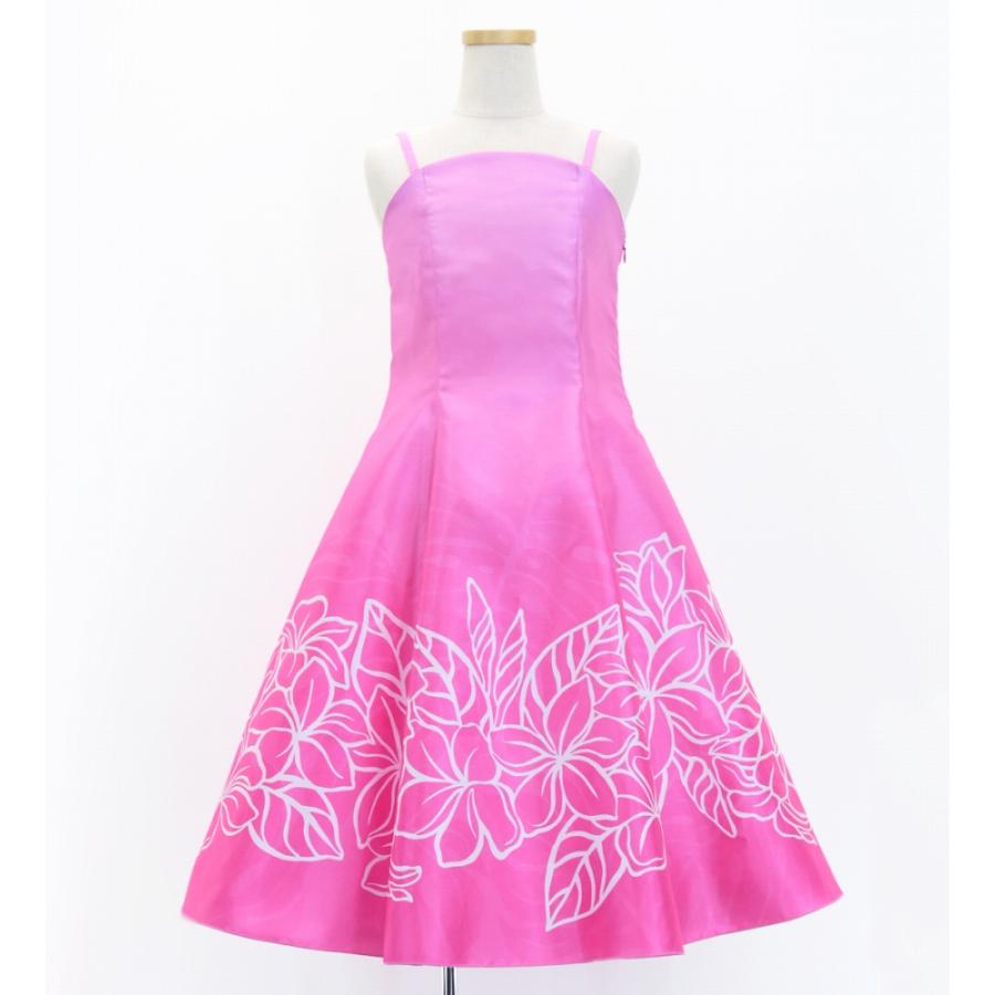 フラドレス ケイキ [120・140] ミディ丈 プルメリア ピンク Jp77pi |  | 03