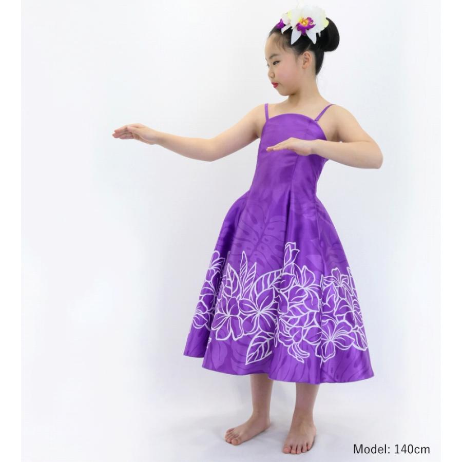 フラドレス ケイキ [120・140]ミディ丈 プルメリア パープル Jp77pu |  | 01
