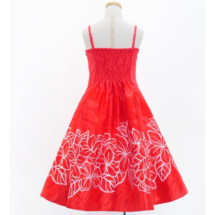 フラドレス ケイキ [120・140] ミディ丈 プルメリア レッド Jp77rd |  | 04