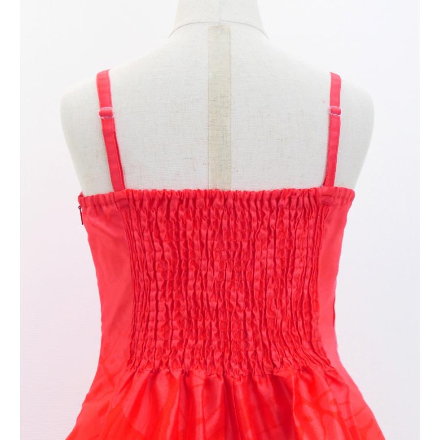 フラドレス ケイキ [120・140] ミディ丈 プルメリア レッド Jp77rd |  | 06