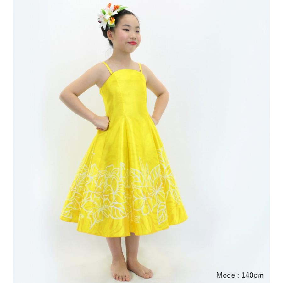 フラドレス ケイキ [120・140] ミディ丈 プルメリア イエロー Jp77ye |  | 02