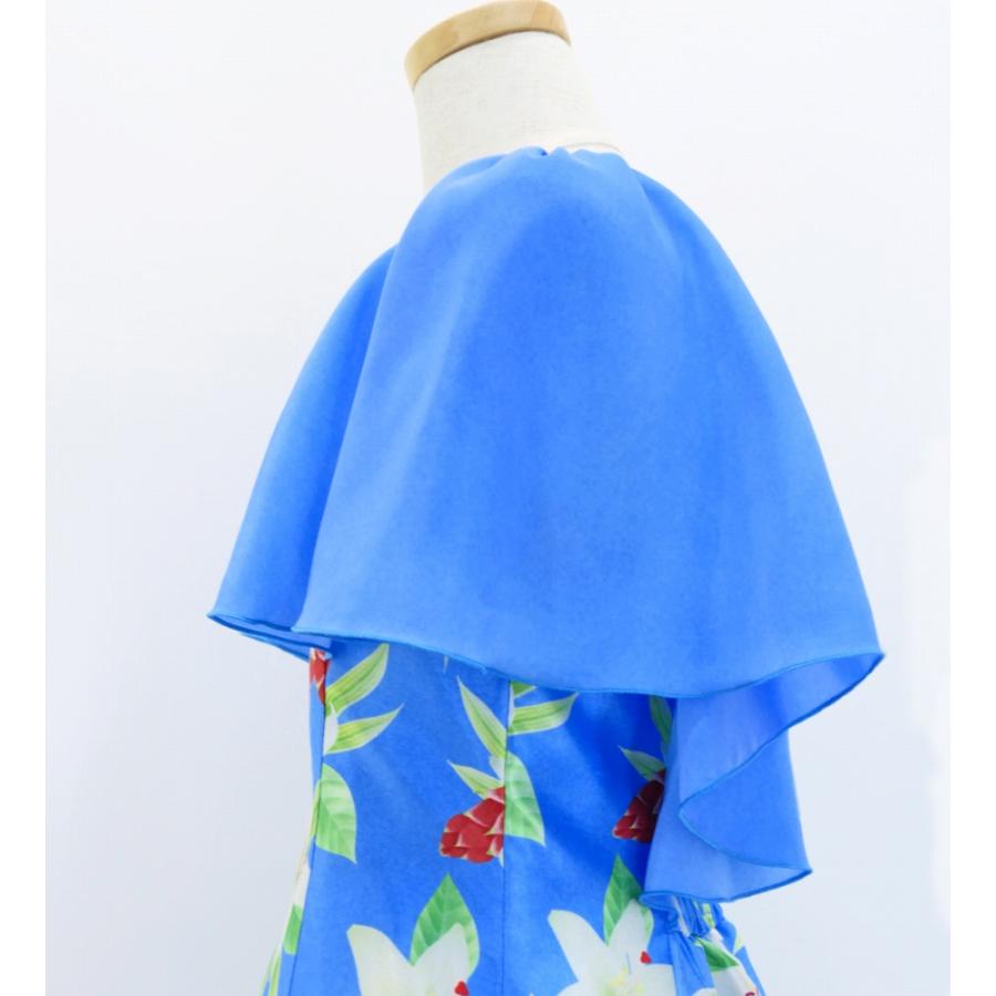 フラドレス ケイキ [120・140] フリル袖 ロング丈 リリー ブルー Jp79bl |  | 05