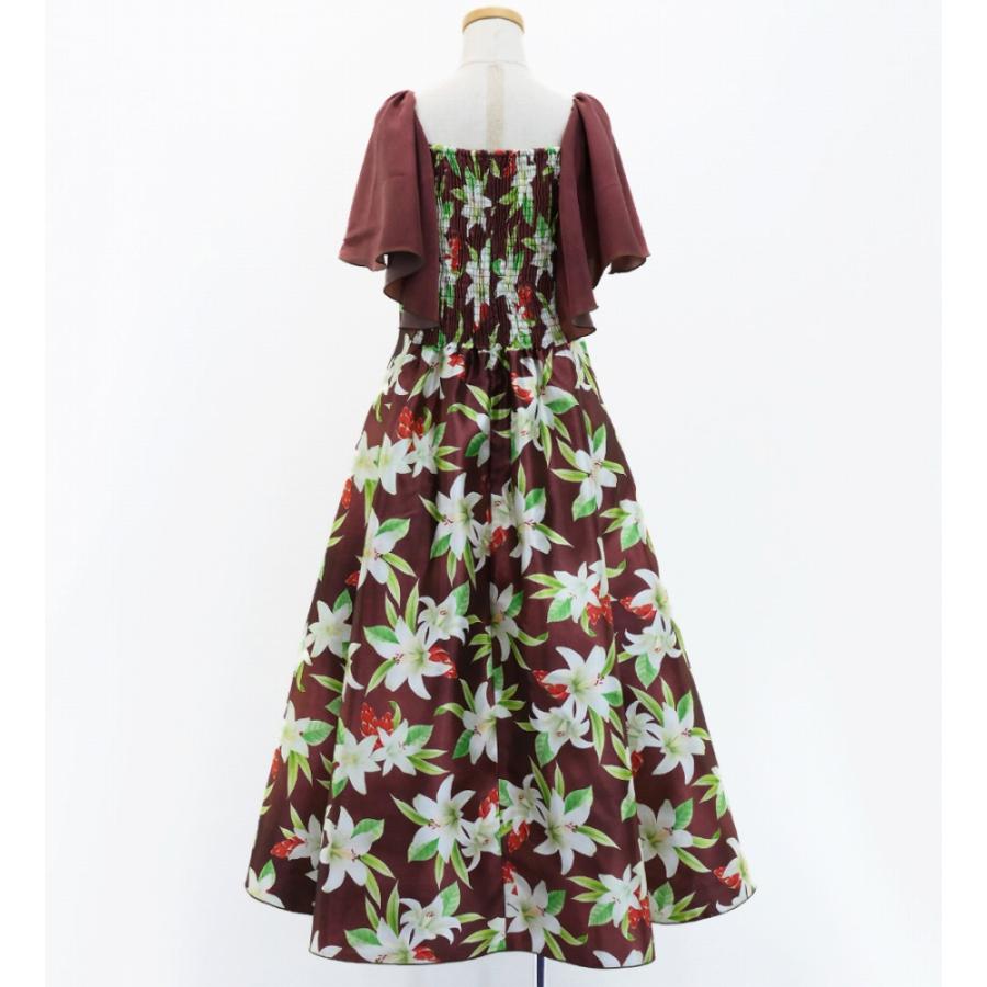 フラドレス ケイキ [120・140]フリル袖 ロング丈 リリー ブラウン Jp79br |  | 04