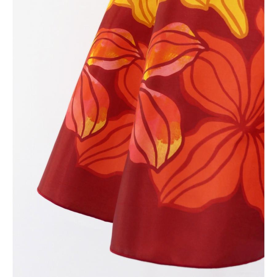 フラドレス ケイキ [120・140] オフショルダー ミディ丈 ハイビスカス イエロー Jp80ye |  | 06