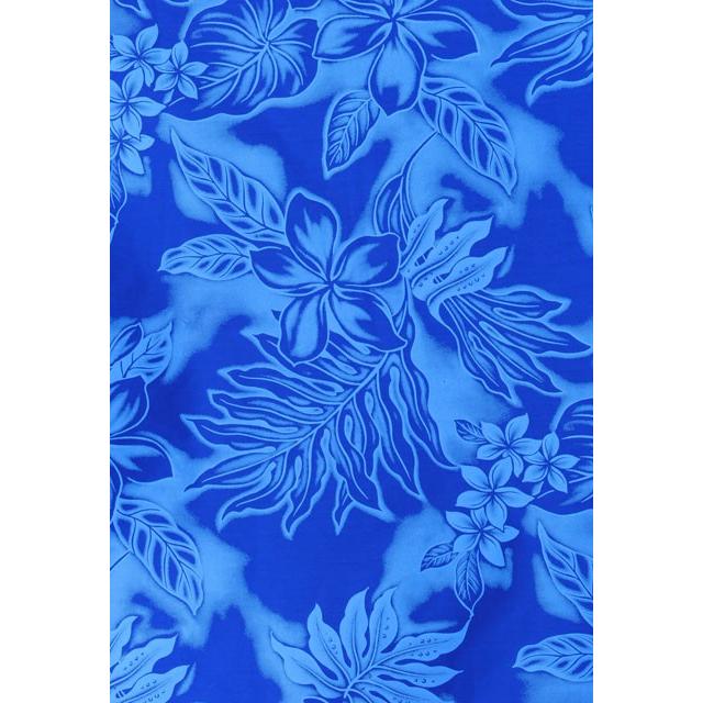 ハワイアン ファブリック ブルー K107 |  | 01