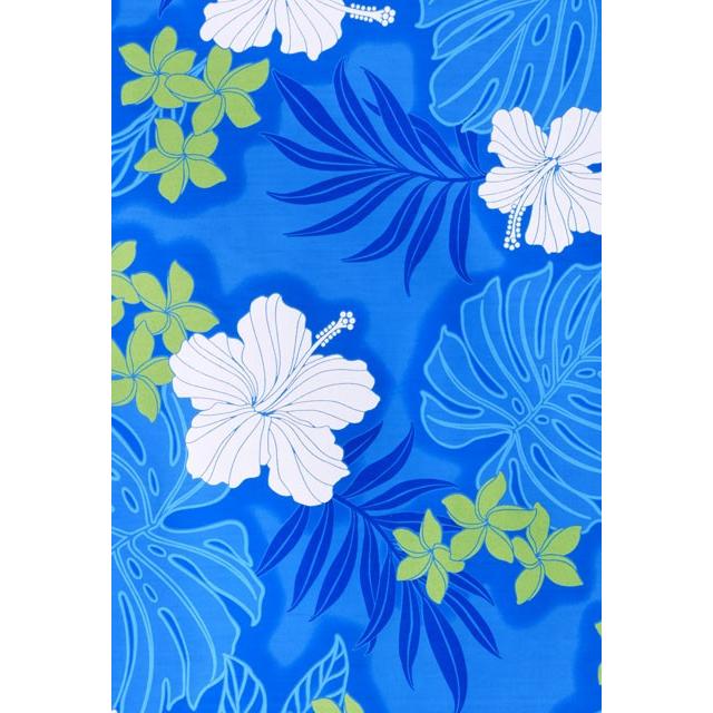 ハワイアン ファブリック ブルー K118 |  | 01