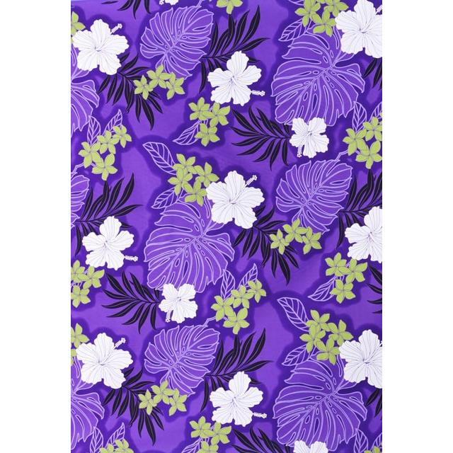ハワイアン ファブリック パープル K119 | 