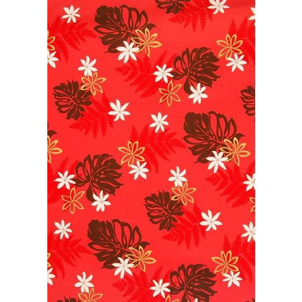 ハワイアン ファブリック レッド K86 |  | 01