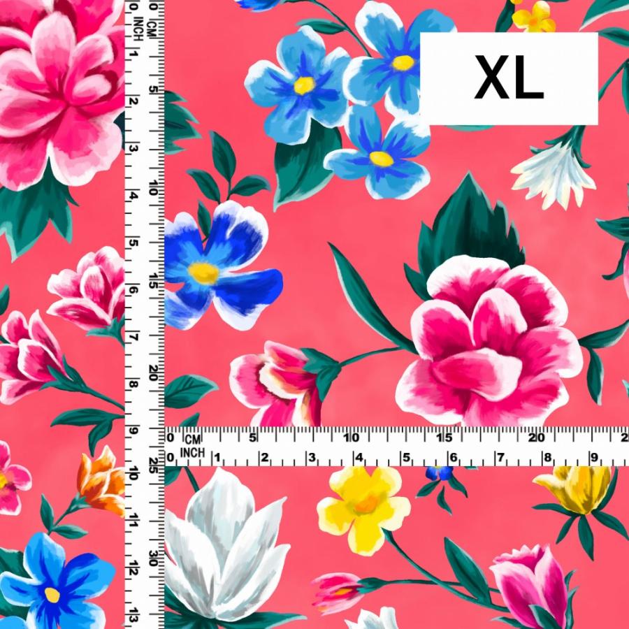 フラメンコ生地 花柄 コシボ・シャンタン・ストレッチベロア選べる生地