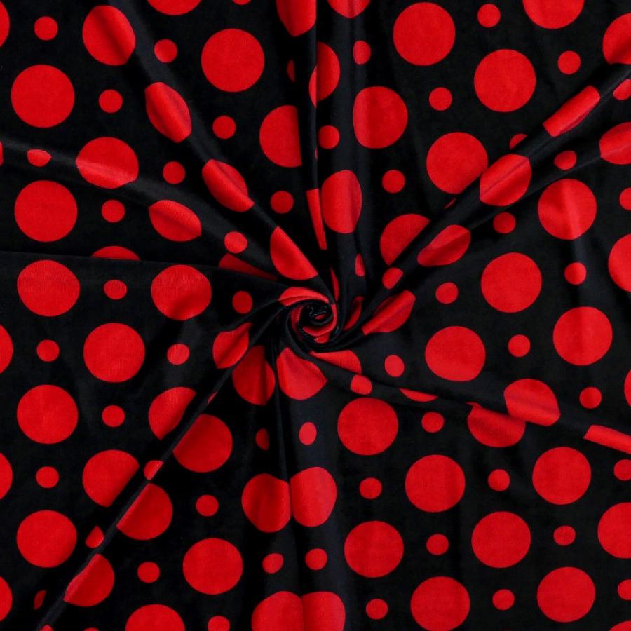 フラメンコ生地 水玉柄 コシボ・シャンタン・ストレッチベロア選べる生地  KF-179 3-5営業日後発送 |  | 09