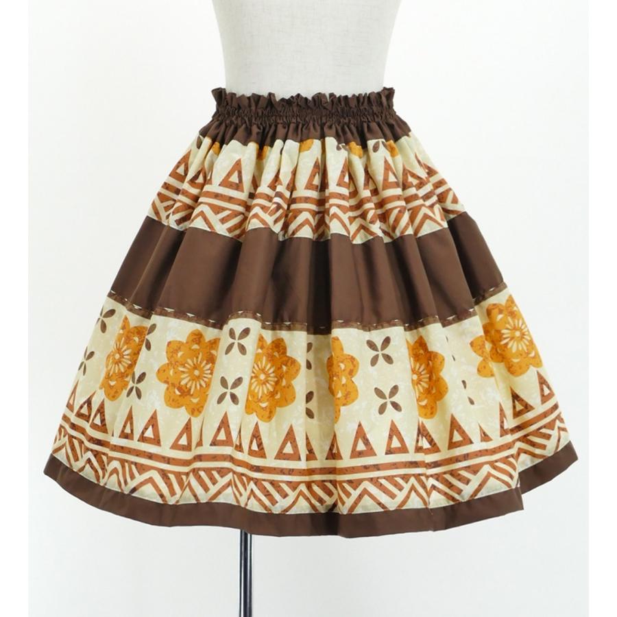 フラダンス ケイキ パウスカート キッズ140サイズ ブラウン p61-140