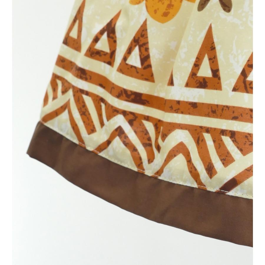 フラダンス ケイキ パウスカート キッズ140サイズ ブラウン p61-140