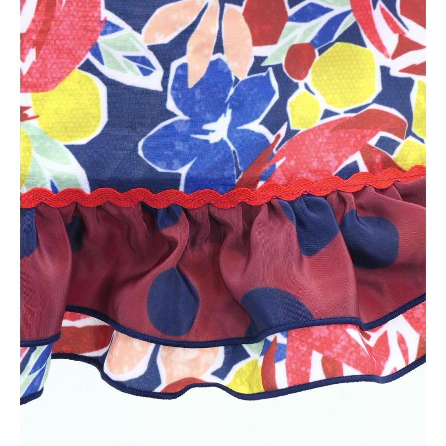 キッズ フラメンコ ピキージョ・エプロンセット ローズ ブルー S-Lサイズ PAp-14 |  | 07