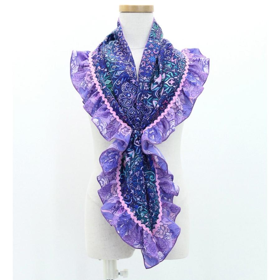 キッズ フラメンコ ピキージョ・エプロンセット アラベスク ネイビー S-Lサイズ PAp-8 |  | 04