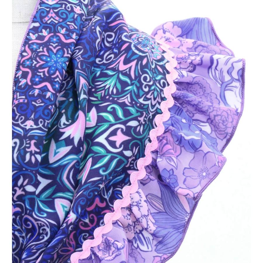 キッズ フラメンコ ピキージョ・エプロンセット アラベスク ネイビー S-Lサイズ PAp-8 |  | 05