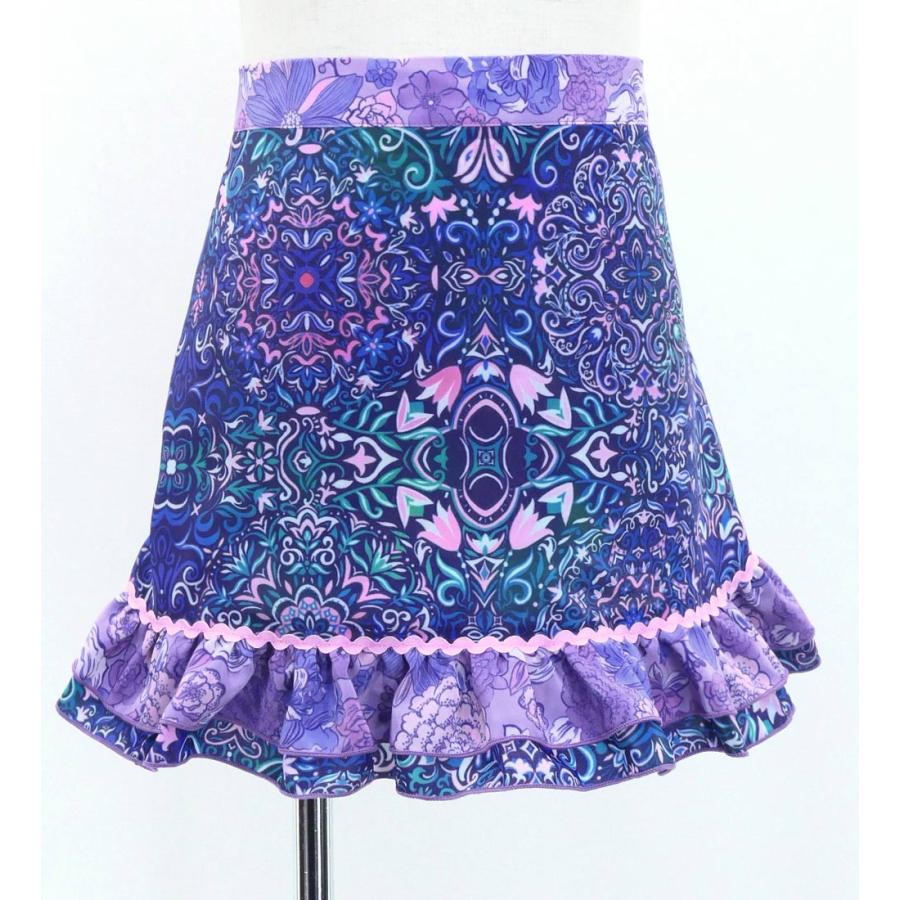 キッズ フラメンコ ピキージョ・エプロンセット アラベスク ネイビー S-Lサイズ PAp-8 |  | 06