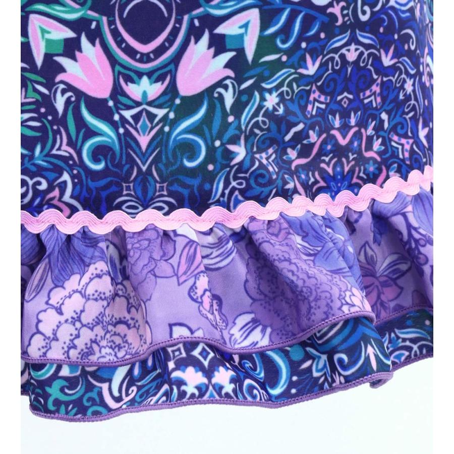 キッズ フラメンコ ピキージョ・エプロンセット アラベスク ネイビー S-Lサイズ PAp-8 |  | 07