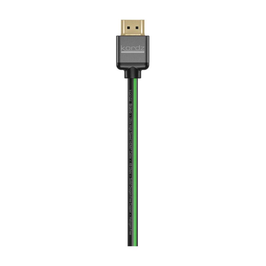 Kordz BRAVO-HD0200 2.0m　８K対応　2.1規格全機能対応　48Gbps　最大10K解像度　Apple TV対応