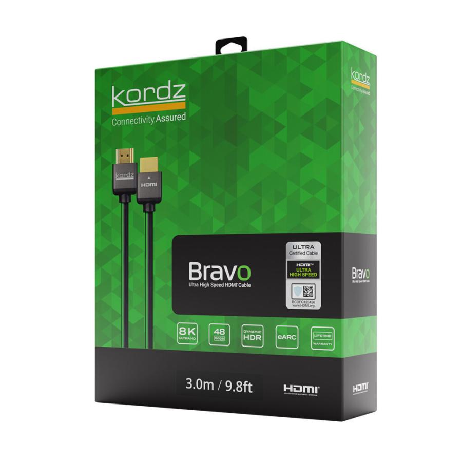 Kordz BRAVO-HD0300 3.0m　８K対応　2.1規格全機能対応　48Gbps　最大10K解像度　Apple TV対応_2