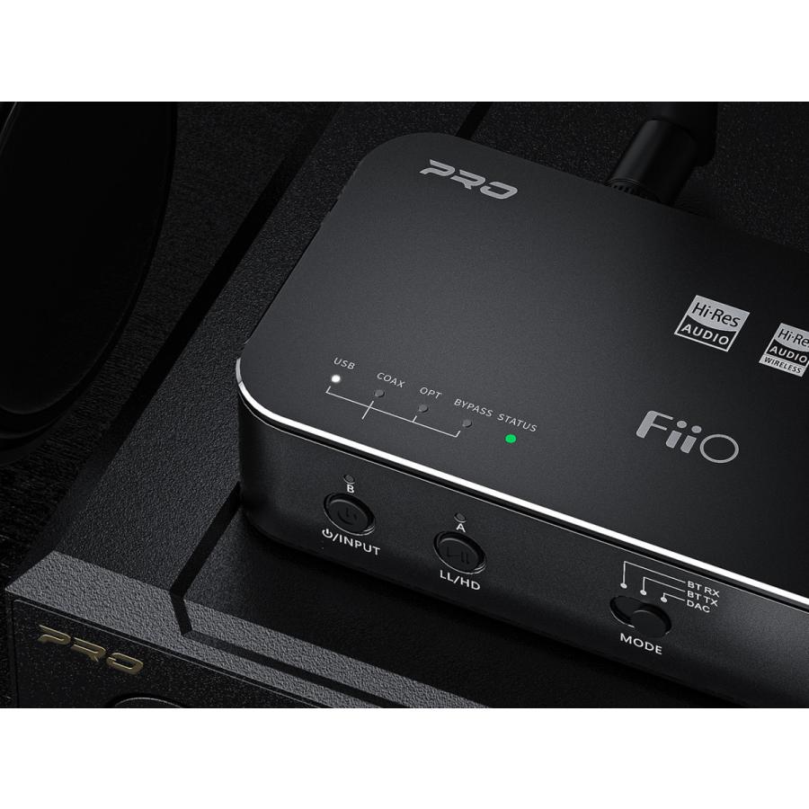 FiiO BTA30 Pro  ｜Bluetoothレシーバー＆トランスミッター機能搭載USB DAC｜LDAC送受信｜ES9038Q2M DAC｜ハイレゾ：PCM384k/32bit,DSD256｜｜emilaidirect｜11