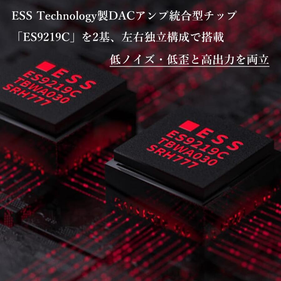 Bluetooth レシーバー ワイヤレス オーディオ 高音質 FiiO BTR5 2021 左右独立構成 USB DAC DSD 2.5mmバランス出力 | FiiO | 02