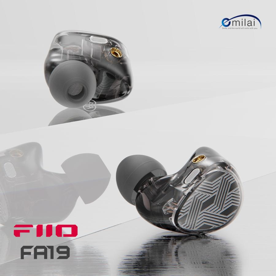 FiiO FIIO FA19 Black FIO-IEM-FA19-B 有線 イヤホン イヤフォン
