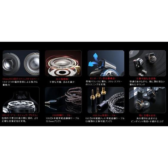 FiiO（フィーオ） 【在庫限り】FiiO FD3 DLC振動板採用 12mm大口径