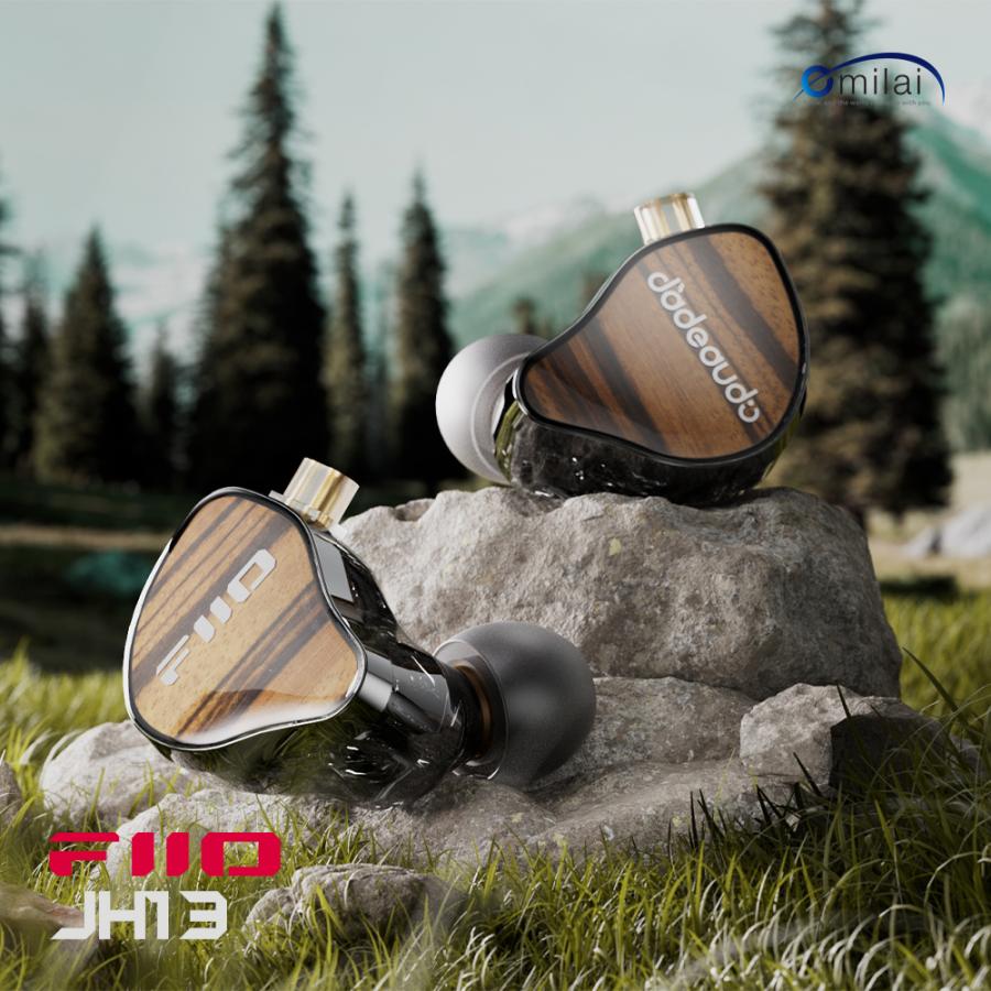JHAudio JH13 Pro イヤーモニター 本体【ジャンク、シェル破損】 FiiO（フィーオ） FIIO JH13 FIO-IEM-JH13-B 有線 インイヤーモニター
