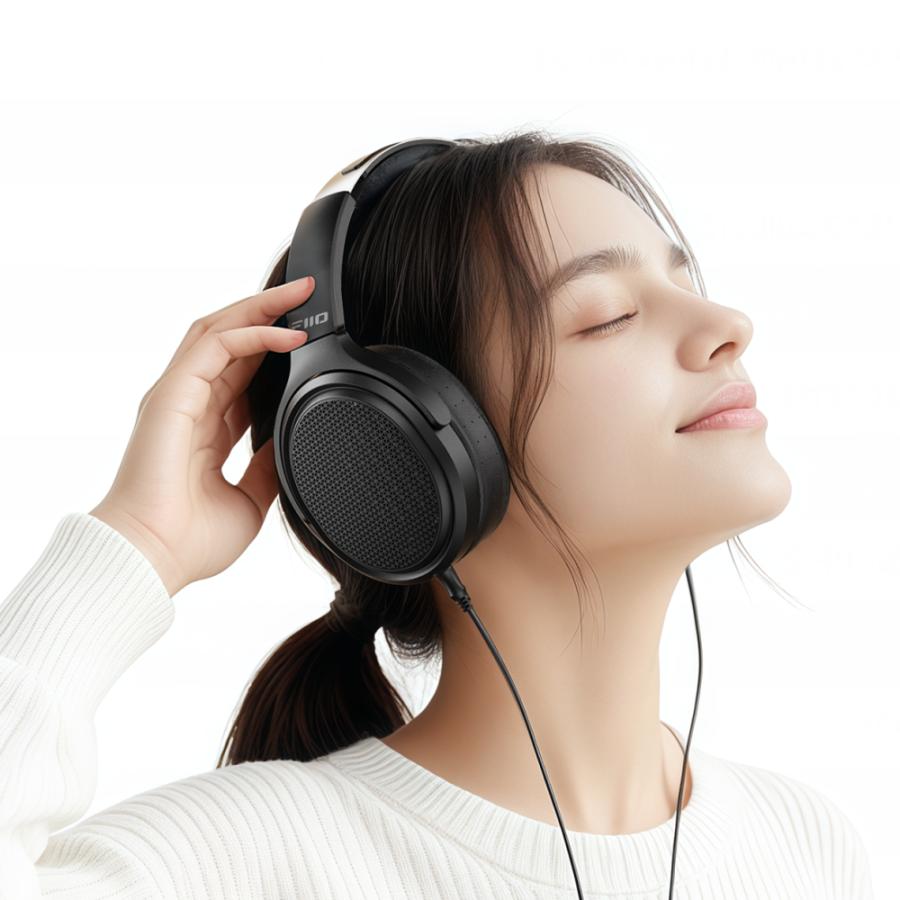 【試聴のみ】FIIO JT7　フィーオ　有線ヘッドホン　平面駆動型　開放型 FiiO（フィーオ） FIIO JT7 Black FIO-JT7-B ヘッドホン ヘッドフォン