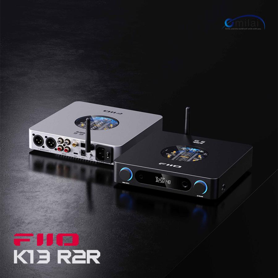 FiiO（フィーオ） FIIO K13 R2R Black Silver FIO-K13R2R ヘッドホン