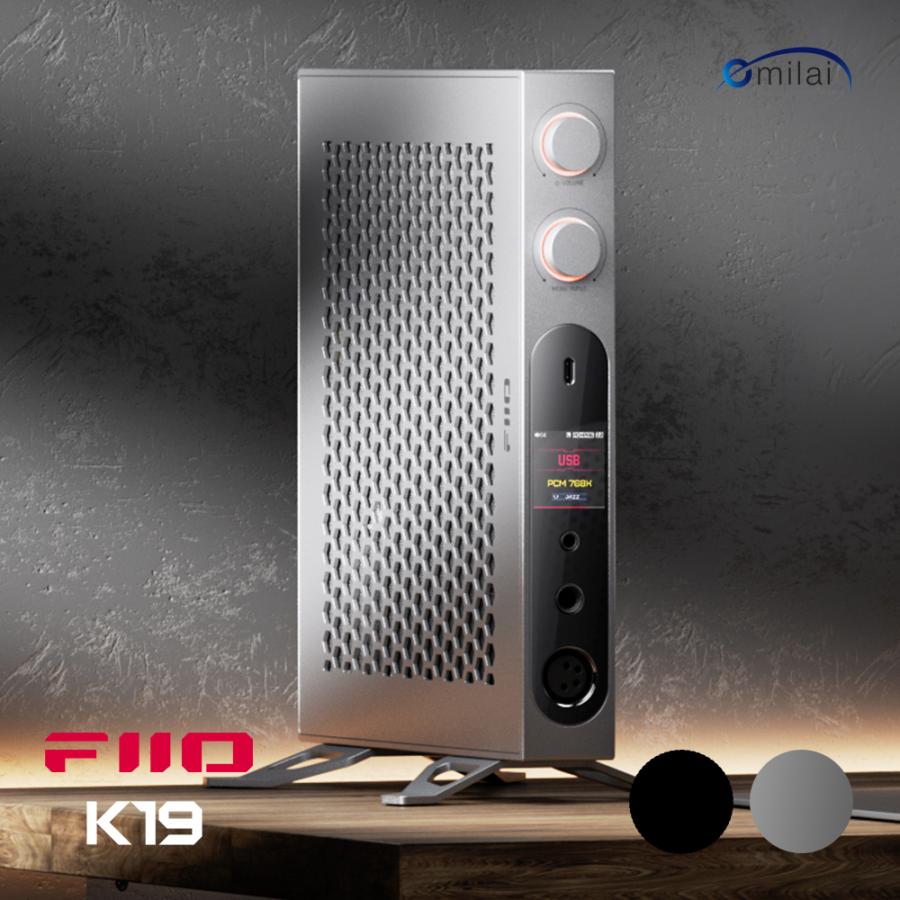 FiiO FIIO K19 Black Silver FIO-K19 デスクトップ オーディオ