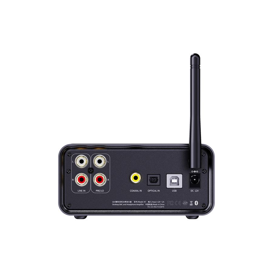FiiO 【在庫限り】DAC アンプ デスクトップ 小型 bluetooth | K7BT 
