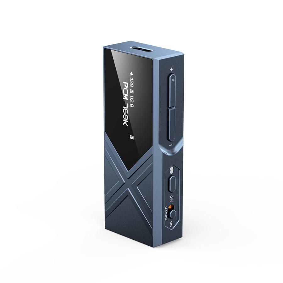 FiiO FIIO KA17 ブラック ブルー USB DAC アンプ 小型 ポータブル 